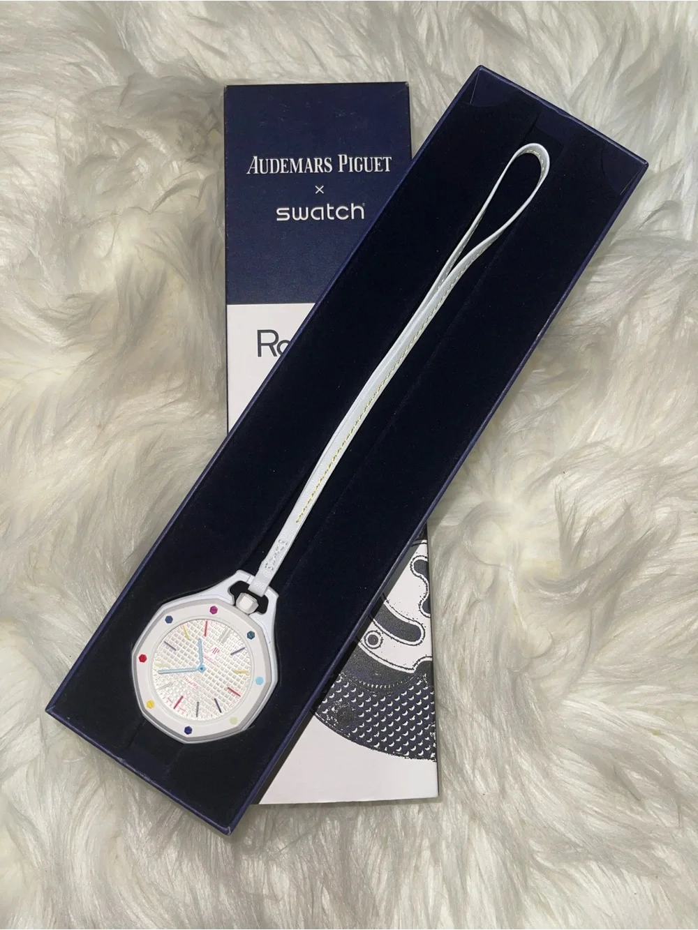 Audemars Piguet x Swatch Royal Pop Huit Blanc Watch